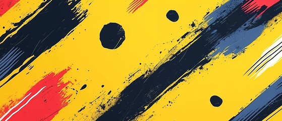 close up of yellow and red wall