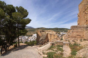 The Alcazaba of Antequera is a Muslim fortress with uncertain origins, built using Roman materials, and declared a Site of Cultural Interest in 1985. It has three towers.