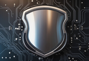 Fototapeta premium Next-generation AI technology enhances data security and data privacy
