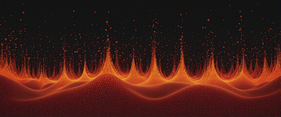 abstract red background loop