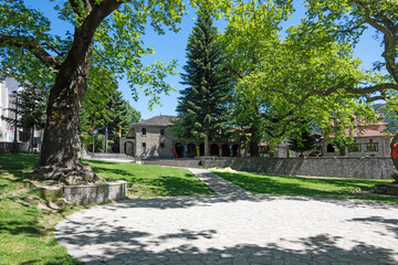 Village of Metsovo near city of Ioannina, Epirus Region, Greece