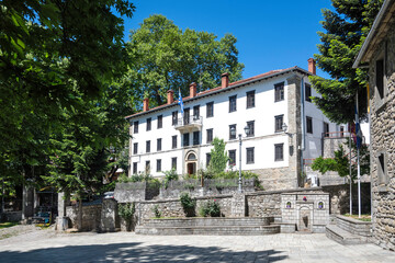Naklejka premium Village of Metsovo near city of Ioannina, Epirus Region, Greece