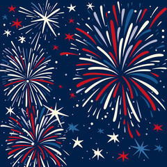 Independence Day (4th of July) Social Media Post Template