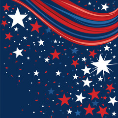 Independence Day (4th of July) Social Media Post Template