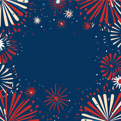 Independence Day (4th of July) Social Media Post Template