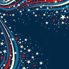 Independence Day (4th of July) Social Media Post Template