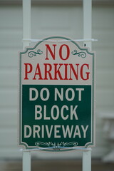 no parking sign