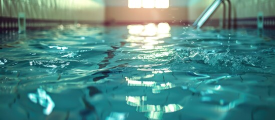 Obraz premium The Feel of Water in a Pool