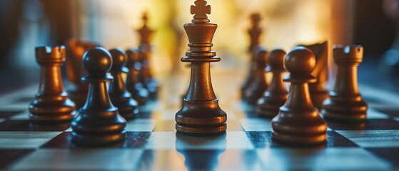 Neural network plays chess with a human.