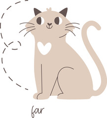 Cat Far From Something