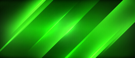 Fototapeta premium Neon dynamic diagonal light rays background. Techno digital geometric concept design for wallpaper, banner, presentation, background