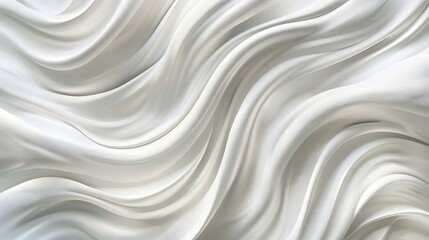 Obraz premium Abstract white and light gray wave modern soft luxury texture with smooth and clean vector subtle background. 