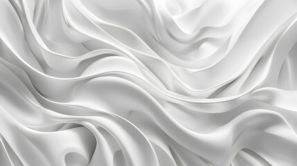 Obraz premium Abstract white and light gray wave modern soft luxury texture with smooth and clean vector subtle background. 