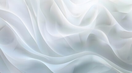 Fototapeta premium Abstract white and light gray wave modern soft luxury texture with smooth and clean vector subtle background. 