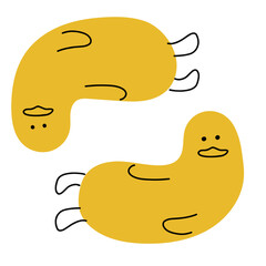 Vector Cartoon Characters with Various Expressions | Doodle Style | Cute and Minimalist