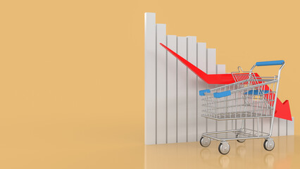 The Rocket moon and earth for sci or education concept 3d rendering. © niphon