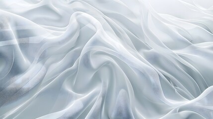 Fototapeta premium Abstract white and light gray wave modern soft luxury texture with smooth and clean vector subtle background. 