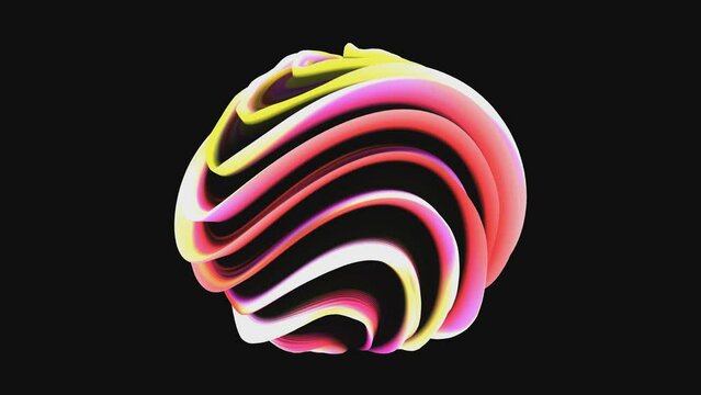 Puffed: Infinite geometry shape object landscape abstract formation generative animation art generative technology Design Motion