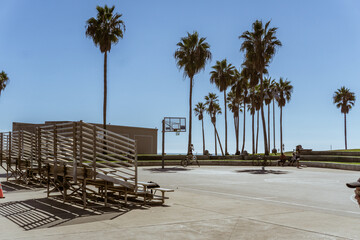 Cancha de Basketball de Venice Beach