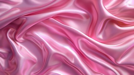 Pink soft silk background with Moiree texture
