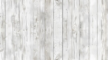 Fototapeta premium white wood texture background, top view wooden plank panel. 
