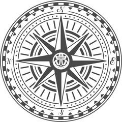 Fototapeta premium compass vector