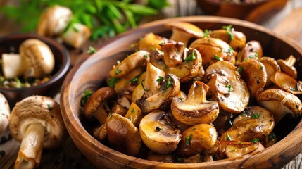 Fototapeta premium Marinated Fungi