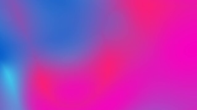 Smoth animation blue and pink gradient background, 4k motion looping footage 