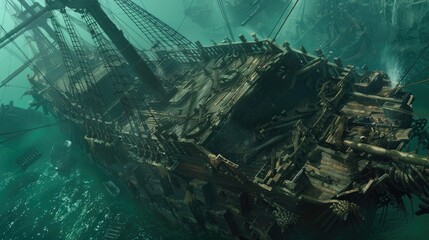 Ship of pirates sunk