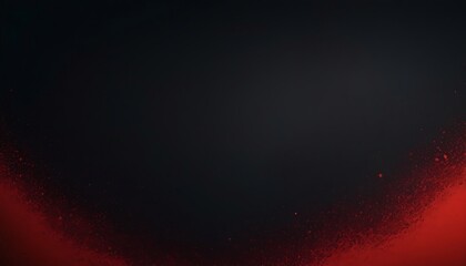 Red black grainy poster background, noisy color gradient ,dark texture ,banner, header, cover ,backdrop design, digital illustration created with generative ai.