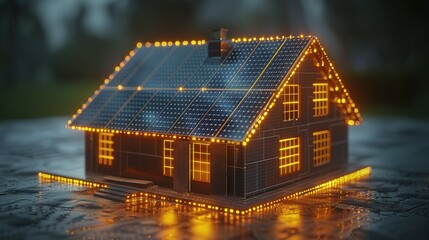 Empowering Sustainability: Wide Banner Design for Smart Home Energy Storage