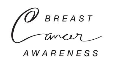 Fototapeta premium Breast cancer awareness font text calligraphy hand written lettering symbol disease awareness support care month campaign october month health hope pink color illness survivor fight medical element 