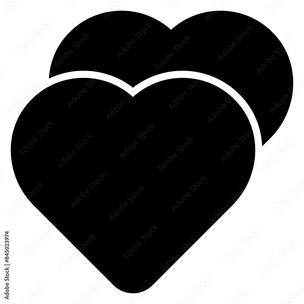 Poster heart icon