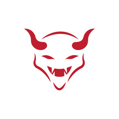 Devil icon illustration