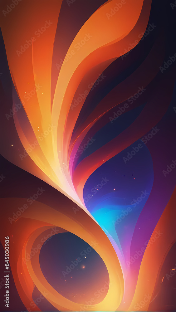 Poster abstract background