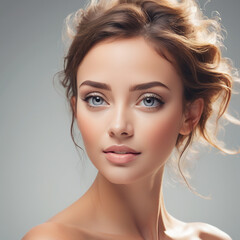 Fototapeta premium Beautiful Woman Ilustration Design Very Beautiful
