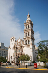 Fototapeta premium Santa Iglesia Catedral Metropolitana de Monterrey 