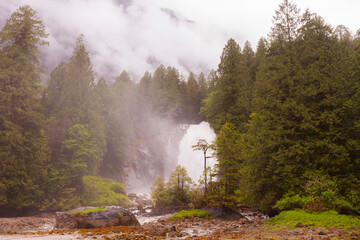 Chatterbox Falls, BC, Canada