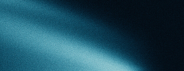 Grainy poster background, abstract dark blue black noisy color gradient shape texture banner header cover backdrop design