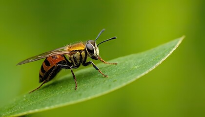 Fototapeta premium Macro image of wild flowers in a meadow at sunset with shallow depth of field, wildflowers, meadow, sunset, macro, nature, background