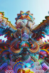 Mystical Totem of Iridescent Complexity