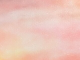 ピンクとオレンジのグラデーションが綺麗な和紙背景イラスト