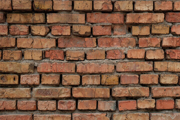 Brick Wall Surface for Wallpaper Background.