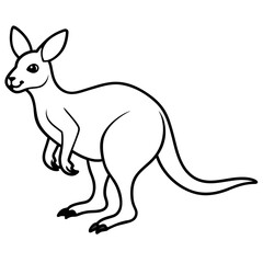 kangaroo and baby tattoo, vector, animal, illustration, fish, dragon, tribal, cartoon, black, symbol, design, nature, head, drawing, silhouette, logo, art, wild, wildlife, sign, icon