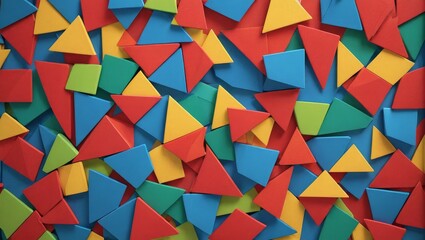 Abstract geometric shapes background.