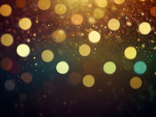 Abstract Bokeh Background, generative AI