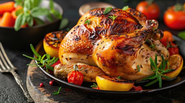 Classic Italian Chicken Bird Photo