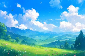 Fototapeta premium Breathtaking natural landscapes for your creative work