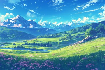 Obraz premium Charming natural environments for your visual project