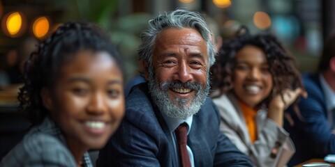 Candid portrait of colleagues sharing a lighthearted moment during a team-building activity